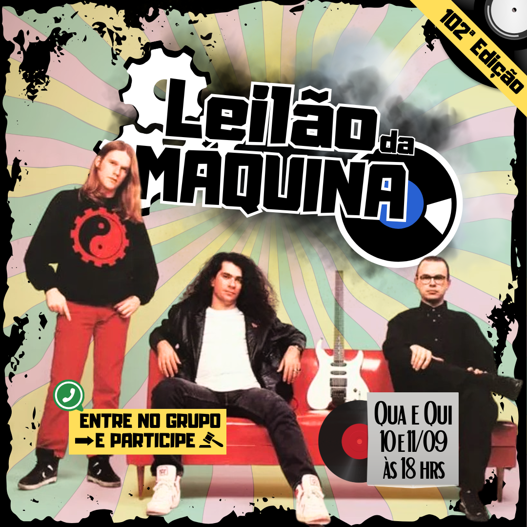 Leia mais sobre o artigo Hoje tem Leilão da Máquina Discos – Edição 102! 🎶