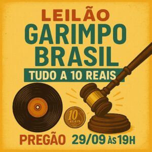 Leia mais sobre o artigo 🎶 Garimpo Brasil: o pregão do Vinil por apenas R$10! 🎶