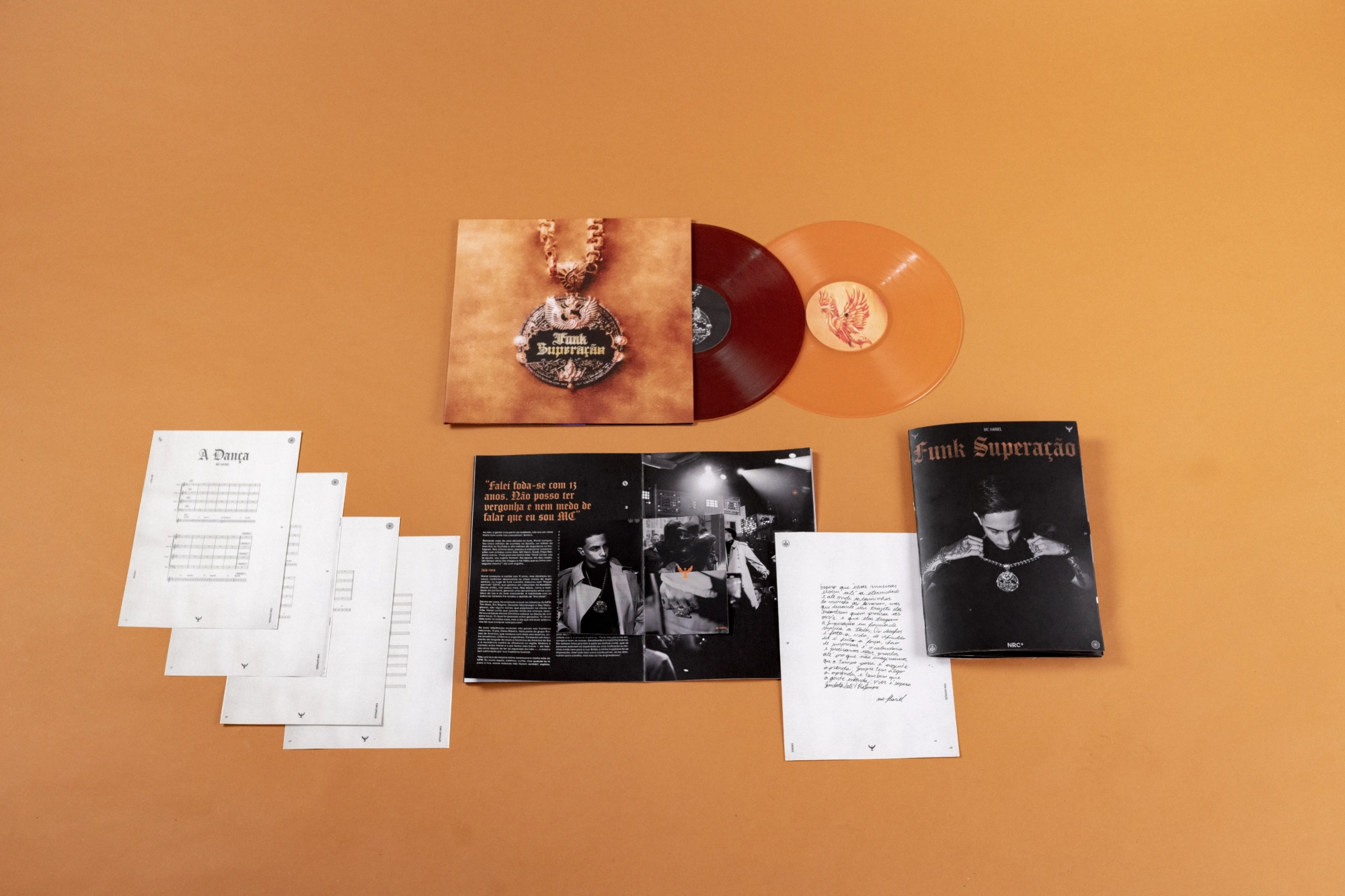 Leia mais sobre o artigo MC Hariel celebra um ano de “Funk Superação” com vinil duplo pelo NRC+