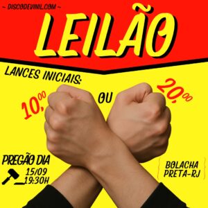 Leia mais sobre o artigo 🚨 Lançamento Oficial – Leilão Bolacha Preta 🚨