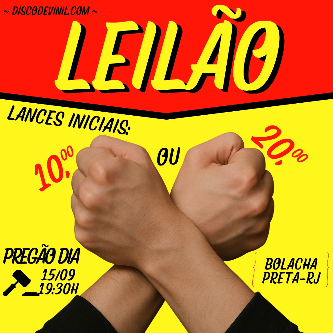 Leia mais sobre o artigo 🚨 Lançamento Oficial – Leilão Bolacha Preta 🚨