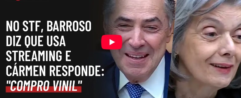 Leia mais sobre o artigo 🎧 Vinil x Streaming no STF! Barroso usa o digital e Cármen Lúcia compra Disco de Vinil!